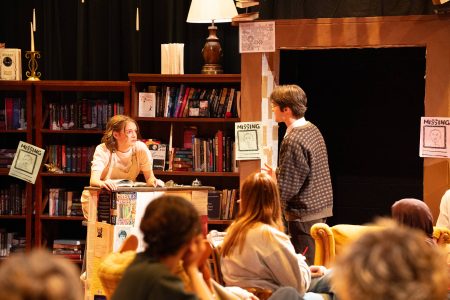J.W. Burkhart in The Bookstore