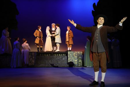 J.W. Burkhart in Tom Jones as Partridge - wedding scene